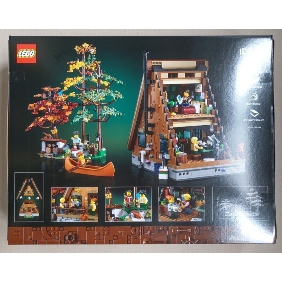 山繆顏Lego 21338 A形木屋-細節圖2