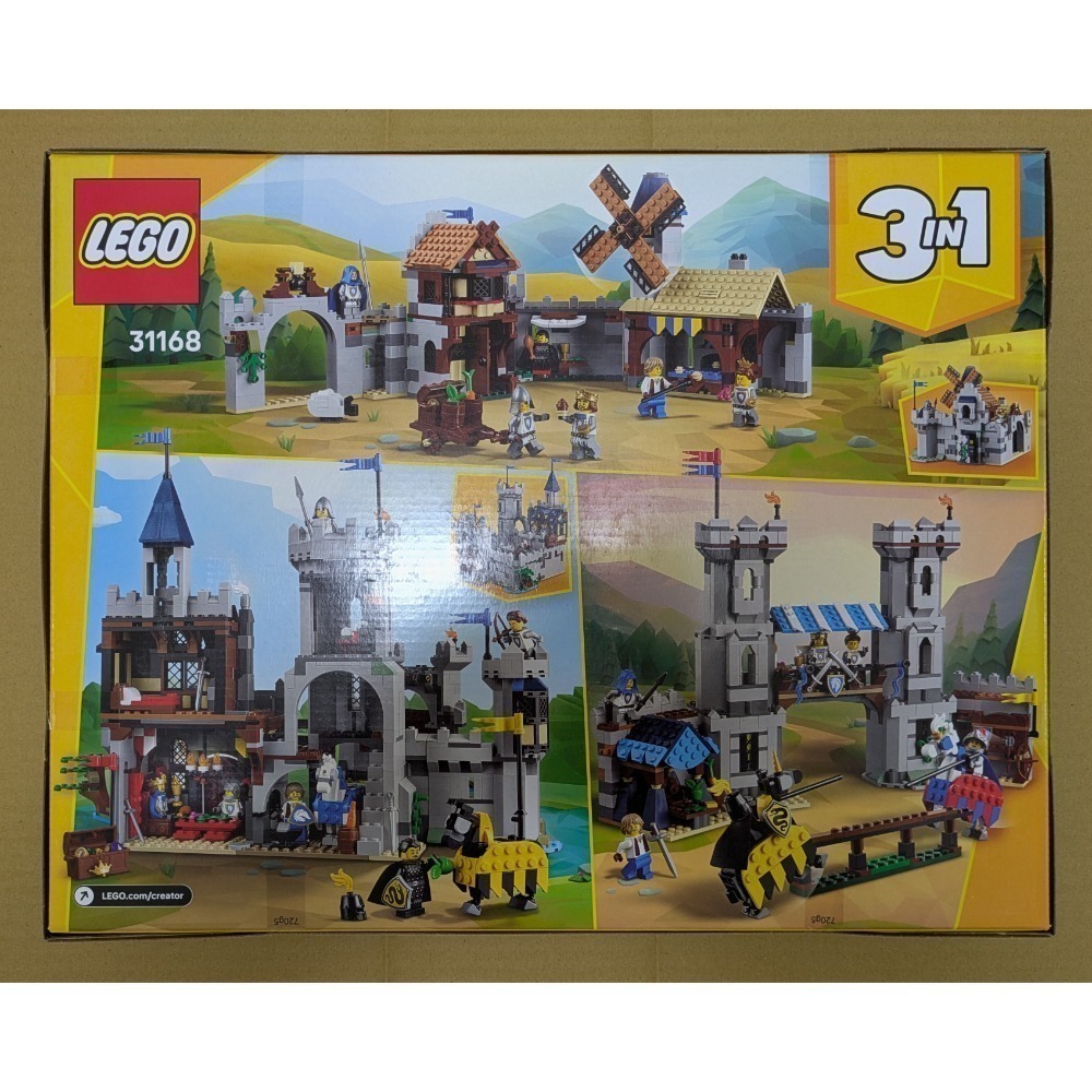 山繆顏Lego 31168 中世紀騎士城堡-細節圖2