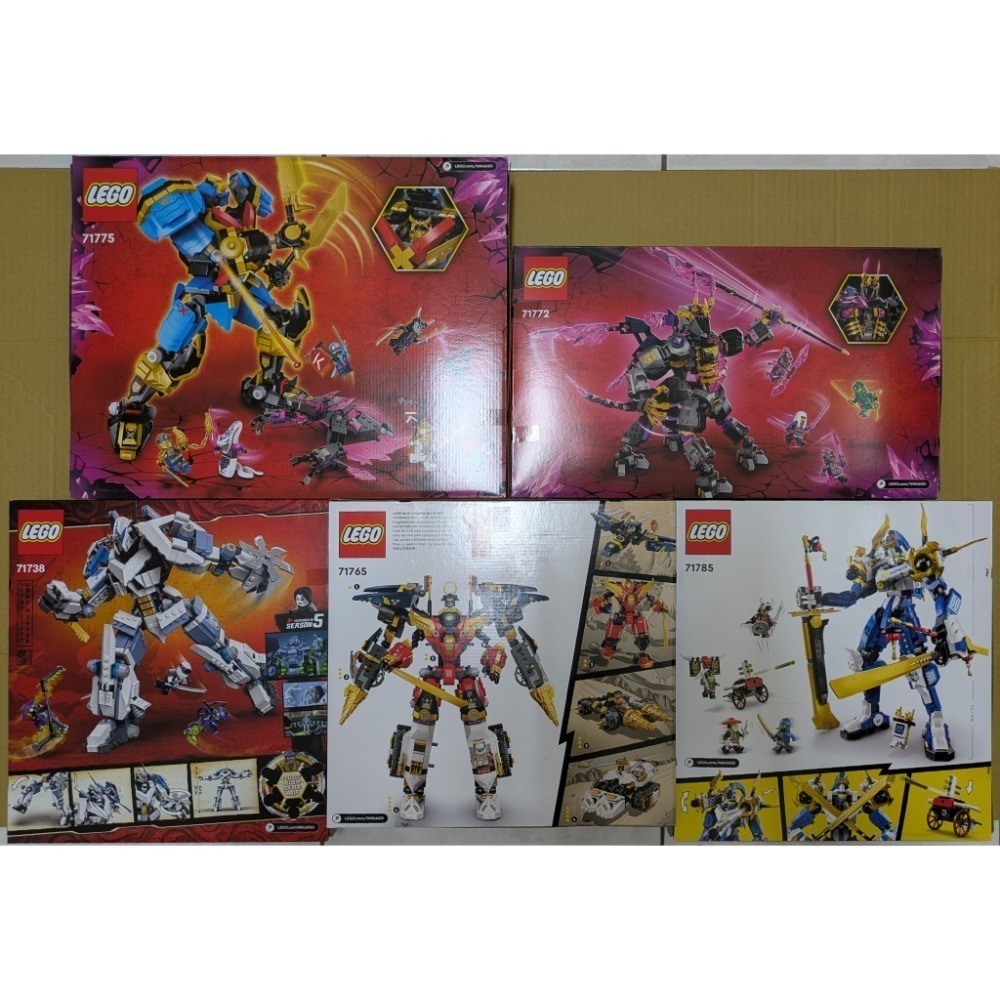 山繆顏Lego 71738 71765 71772 71775 71785 忍者機甲x5-細節圖2