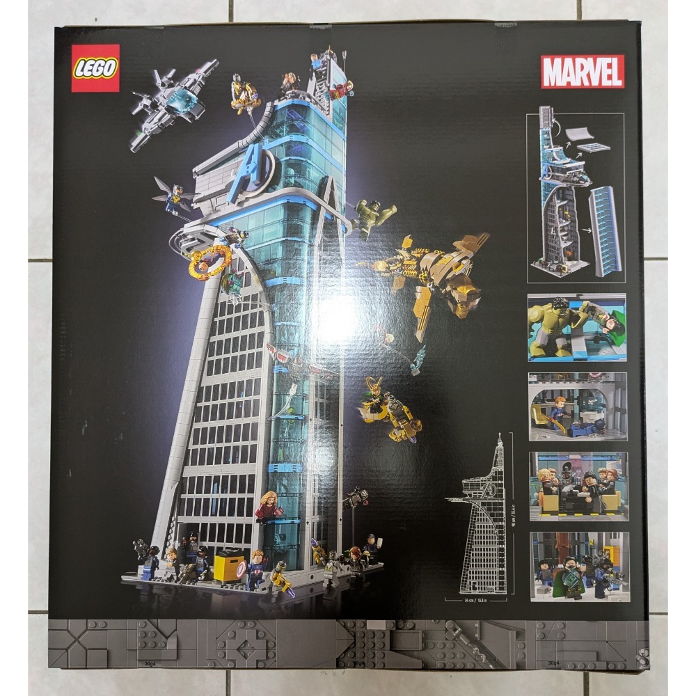 山繆顏Lego 76269 復仇者大廈-細節圖2