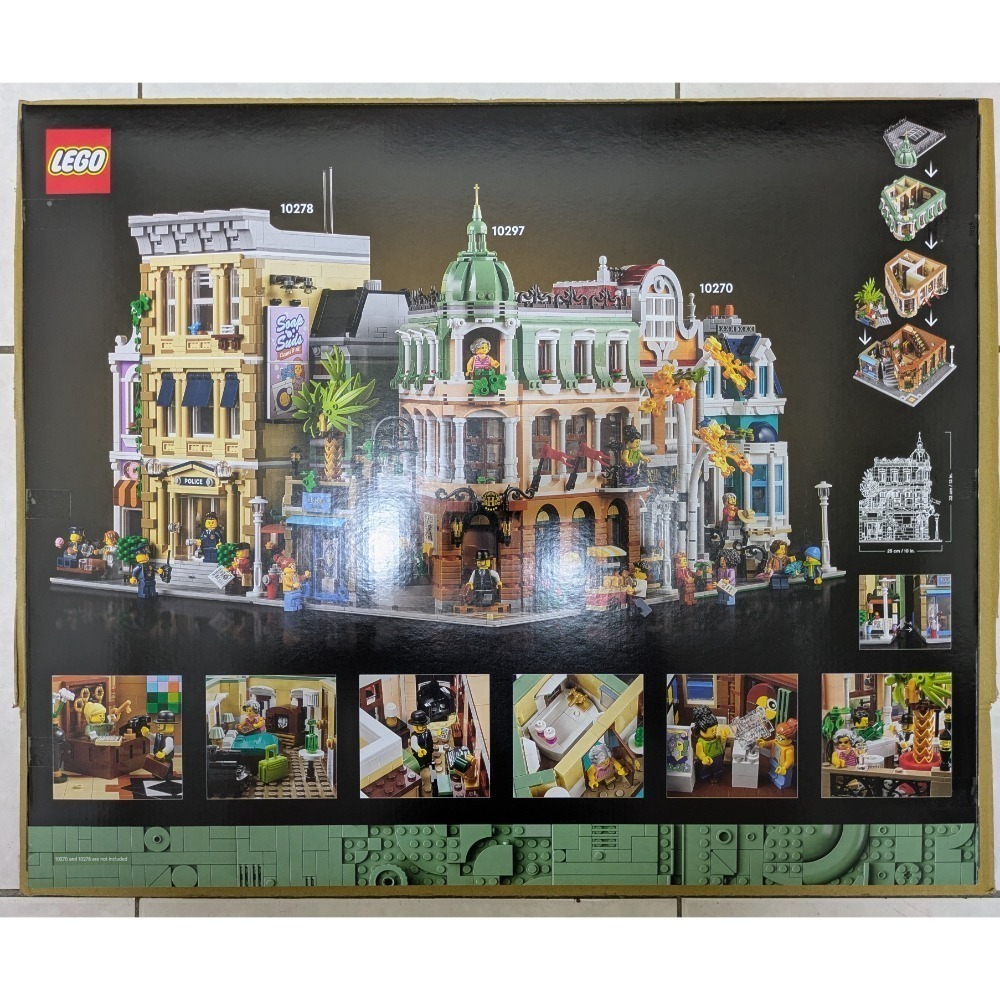 山繆顏Lego 10297 精品旅館-細節圖2