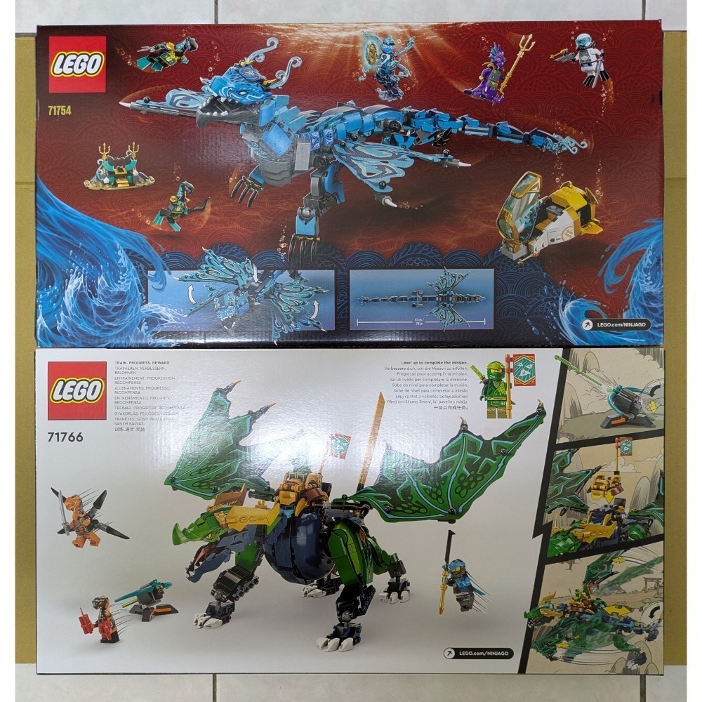山繆顏Lego 71754水龍 + 71766勞埃德傳說龍-細節圖2