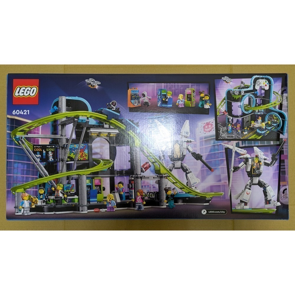 山繆顏Lego 60421 機器人雲霄飛車-細節圖2
