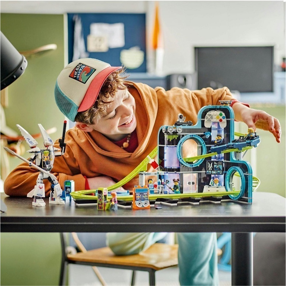 山繆顏Lego 60421 機器人雲霄飛車-細節圖4