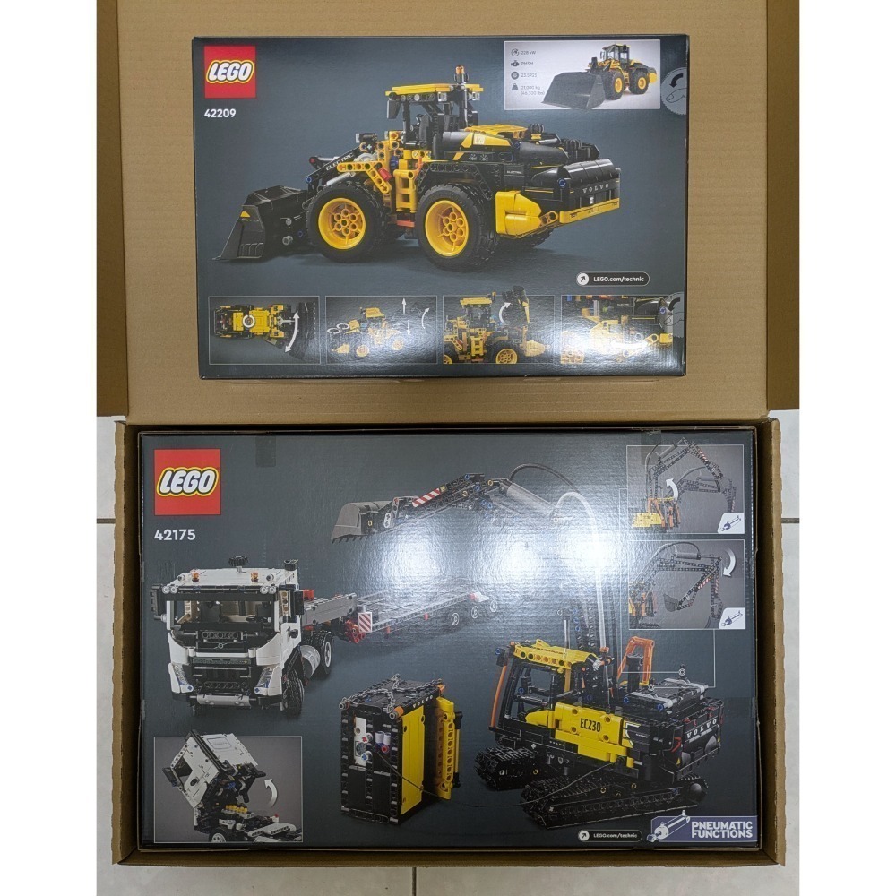 山繆顏Lego 42175 Volvo卡車&挖土機-細節圖2
