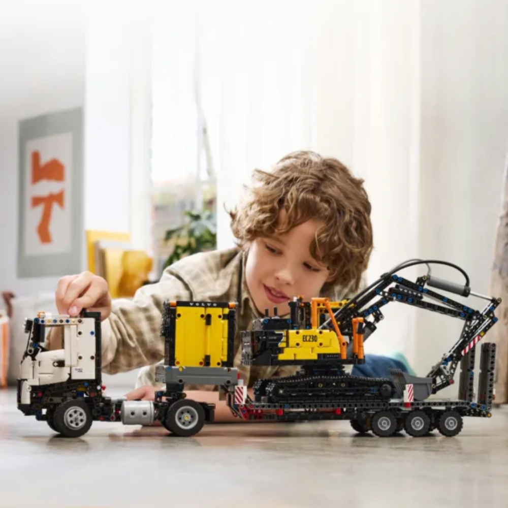 山繆顏Lego 42175 Volvo卡車&挖土機-細節圖3