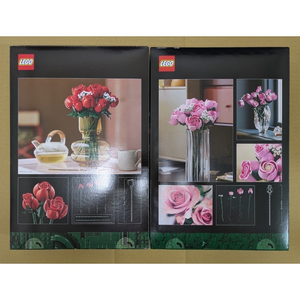 山繆顏Lego 10328 10374 玫瑰花-細節圖2