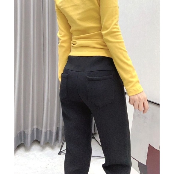 ♥️ AMY DRESS ♥️ 🎎韓國🎎 正韓 M1557 * 太空棉縮口長褲-細節圖2