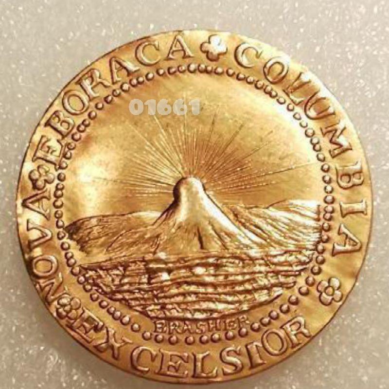 天價金幣真品要台幣一億三千多萬元不保真~美國布拉舍金幣~重約13公克不保真當假的賣-細節圖2