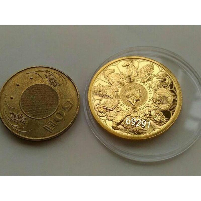 售35萬元有貨~10獸金幣一盎司，純金金幣，黃金，純金，金幣，幣~英國十獸金幣一盎司-細節圖6