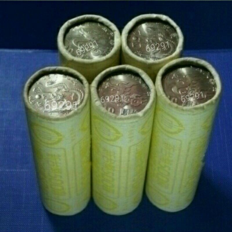 售5990元~千禧年紀念幣，龍年紀念幣，千禧年紀念幣，紀念幣，錢幣，幣~西元2000年千禧年紀念幣(已絕版一卷50枚)-細節圖5
