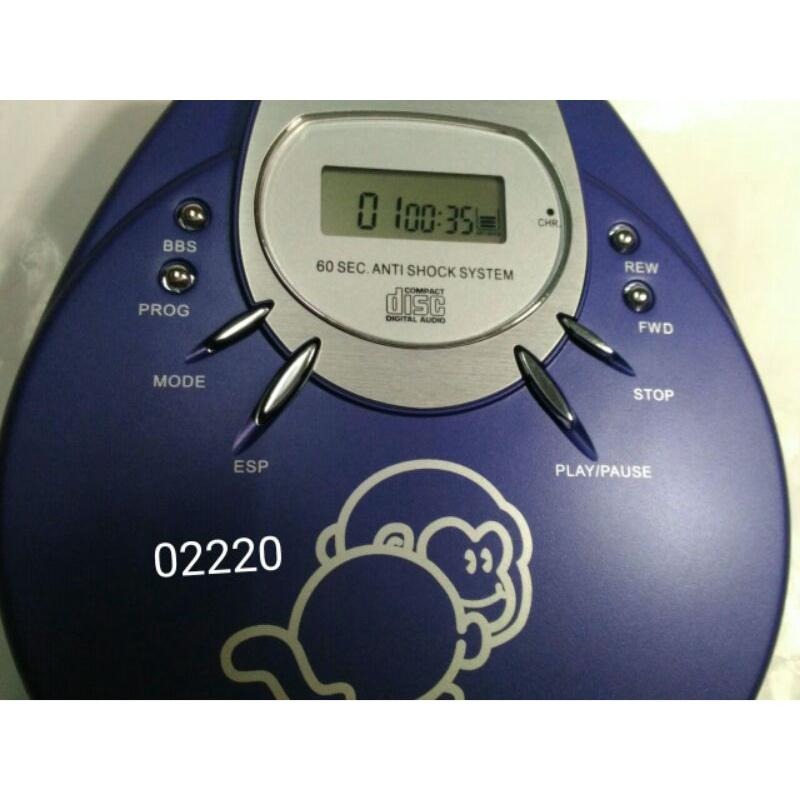 售788元~幸運猴CD隨身聽，CD隨身聽，CD播放器，隨身聽，播放器~幸運猴CD隨身聽(功能正常無使用說明書)-細節圖4