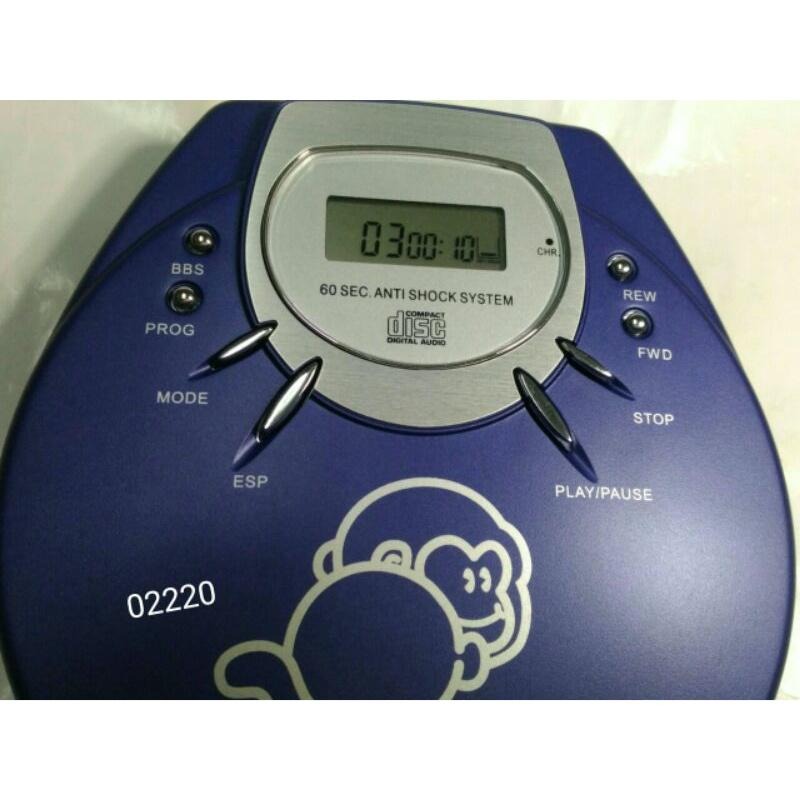 售788元~幸運猴CD隨身聽，CD隨身聽，CD播放器，隨身聽，播放器~幸運猴CD隨身聽(功能正常無使用說明書)-細節圖5
