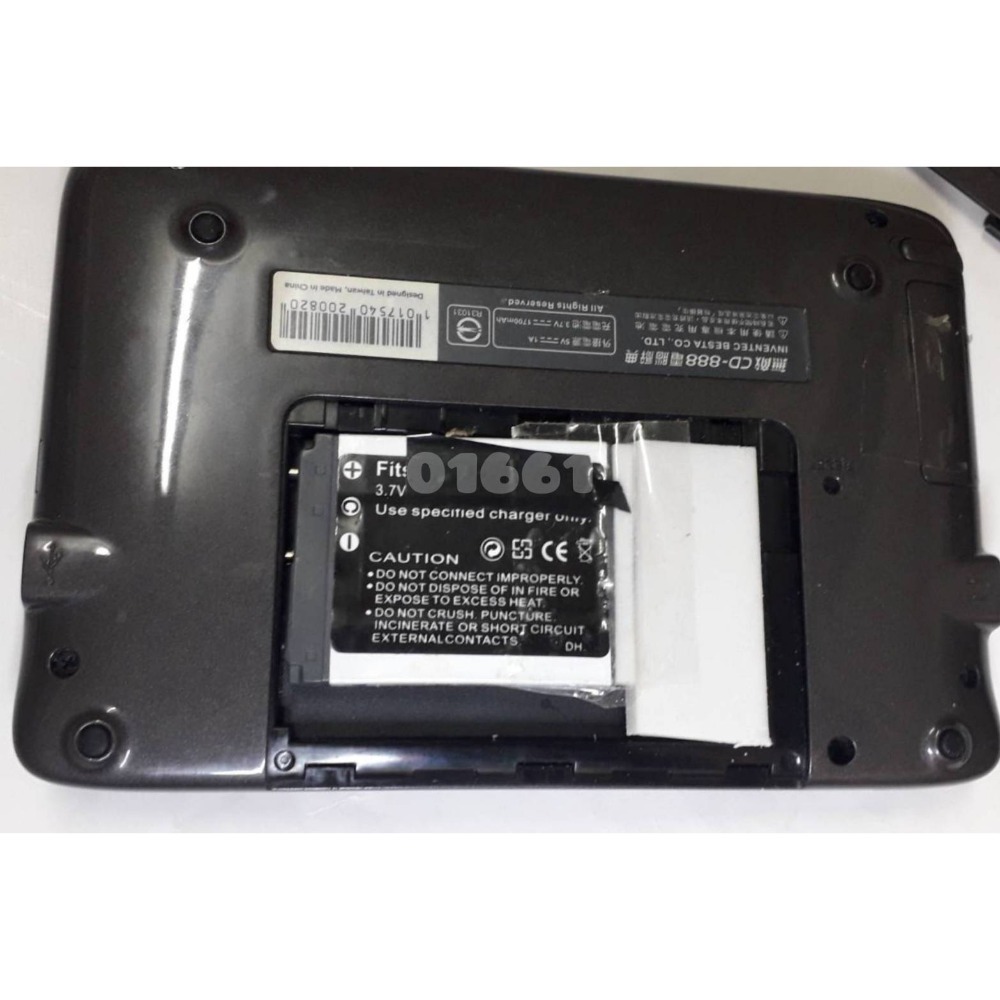 無敵CD888電池～全新副廠電池不含翻譯機請看說明，無敵CD889電池，無敵754電池，無敵CD電池，無敵電池，鋰電池-細節圖2