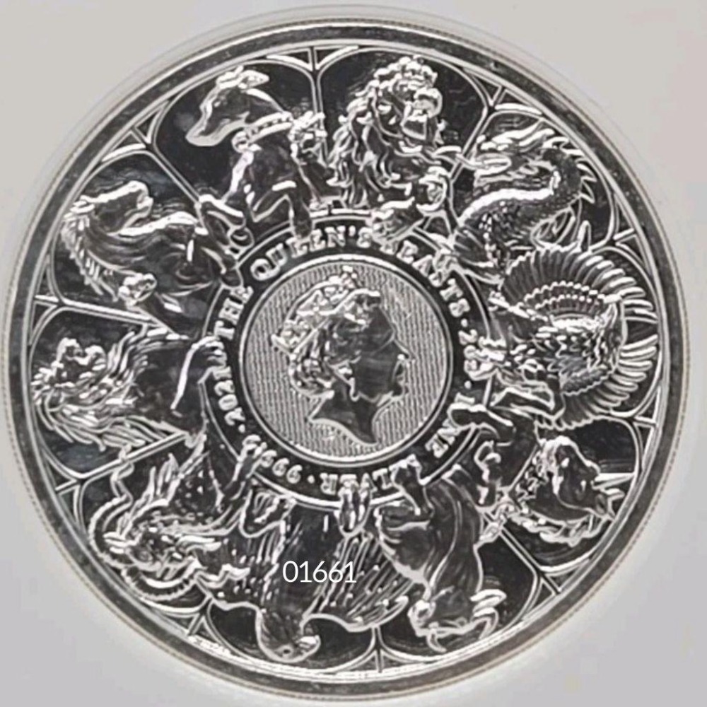 現貨售35000元全台唯一～英女王10獸銀幣NGC評級幣～王頭像標籤，10獸銀幣，十獸銀幣，銀幣，紀念，收藏-細節圖4