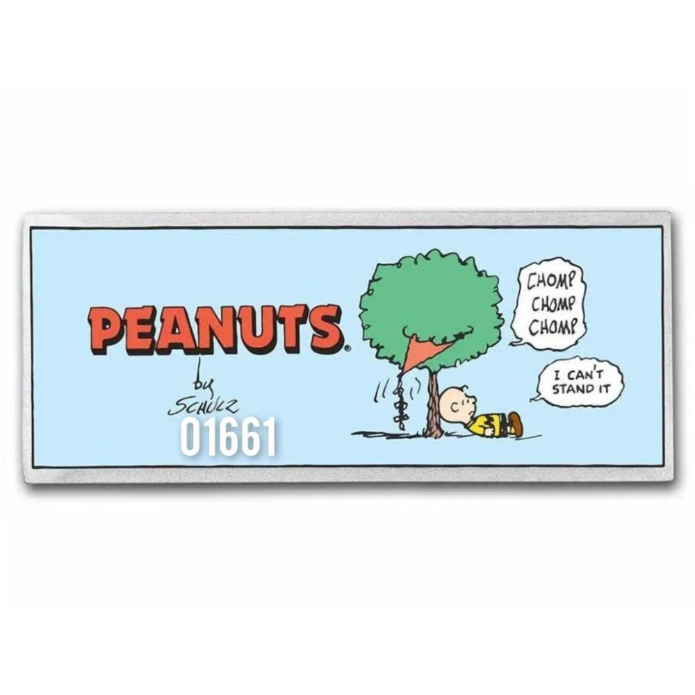 售19900元～史努比銀條4盎司，花生漫畫-細節圖2