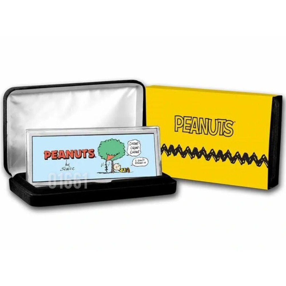 售19900元～史努比銀條4盎司，花生漫畫-細節圖3