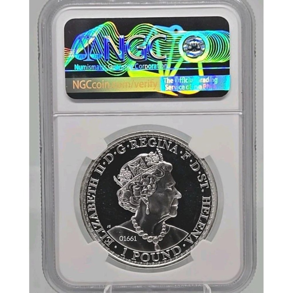 2021烏納與獅子評級銀幣，NGC評級幣，銀幣，幣-細節圖2