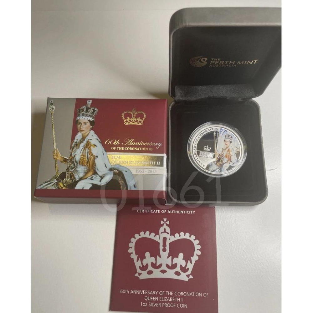 英女王伊莉莎白二世登基60週年紀念銀幣，女王銀幣，銀幣，幣～未來博物館的明日之星-細節圖2