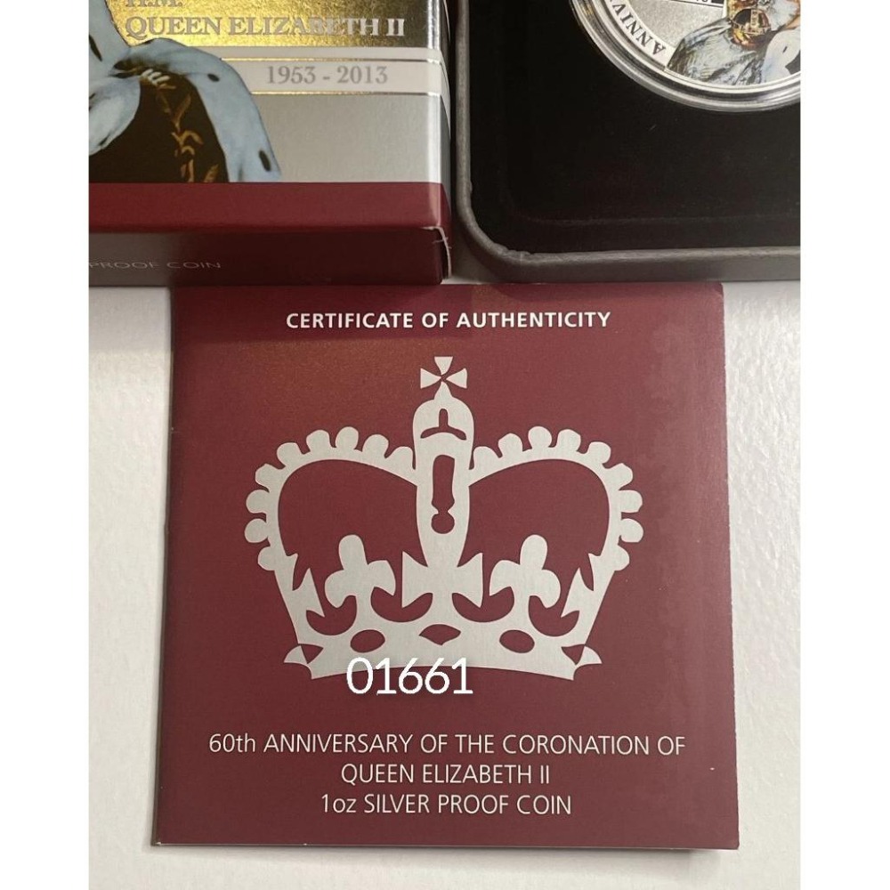 英女王伊莉莎白二世登基60週年紀念銀幣，女王銀幣，銀幣，幣～未來博物館的明日之星-細節圖5