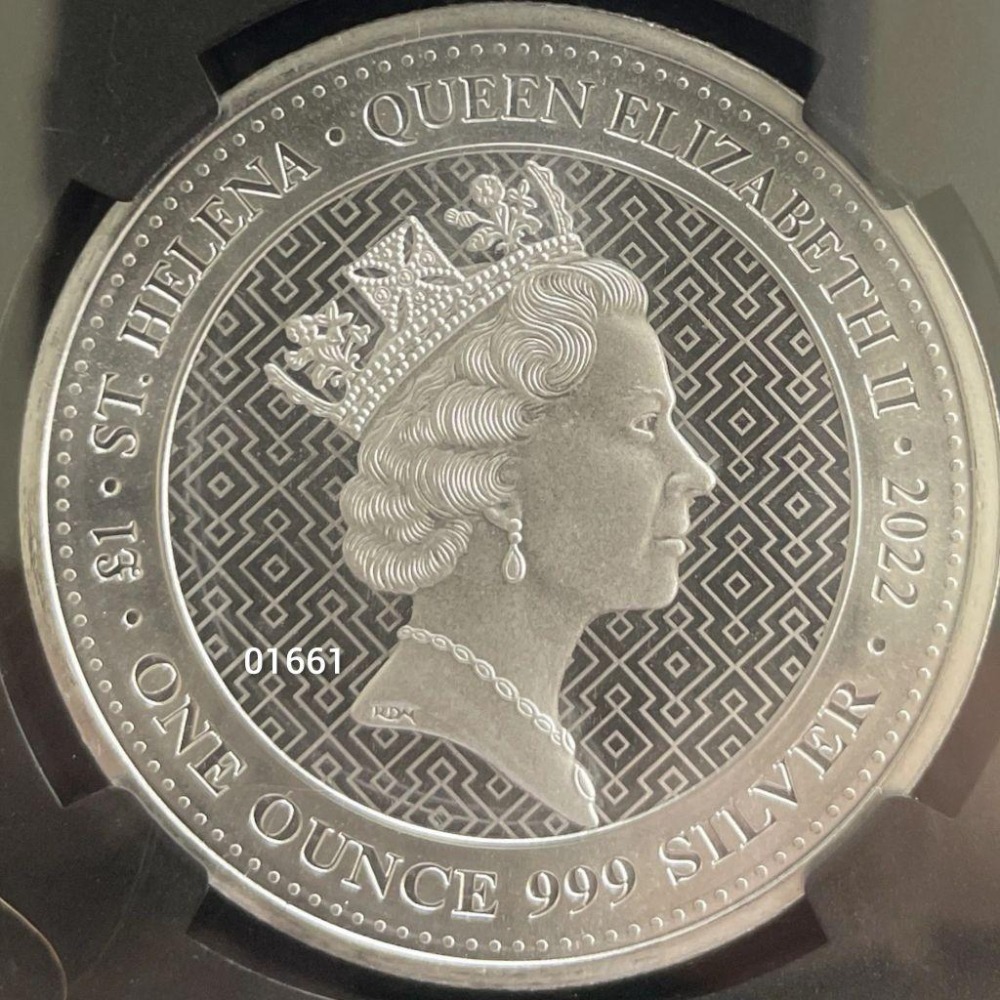 單枚價現貨～英女王美德真理銀幣一盎司，NGC評級幣～計較價錢者請先搞懂最後一張圖片的涵意-細節圖2