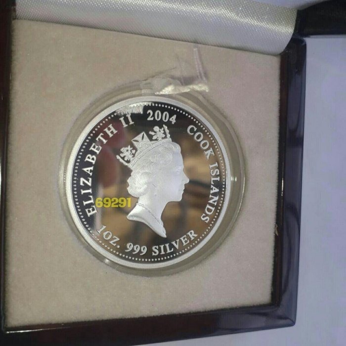 全台唯一~kitty純銀銀幣一盎司，凱蒂貓銀幣，kitty銀幣，銀幣，紀念幣，幣~kitty銀幣一盎司~30週年銀幣-細節圖9