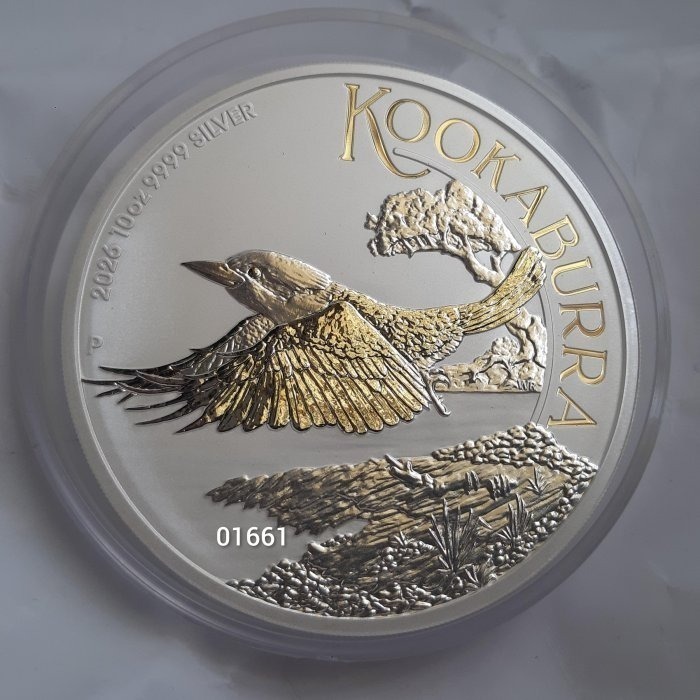 售35000元現貨一枚~2026澳洲笑鴗鳥銀幣10盎司，2026澳洲笑翠鳥銀幣十盎司，2026笑鴗鳥銀幣10盎司-細節圖4