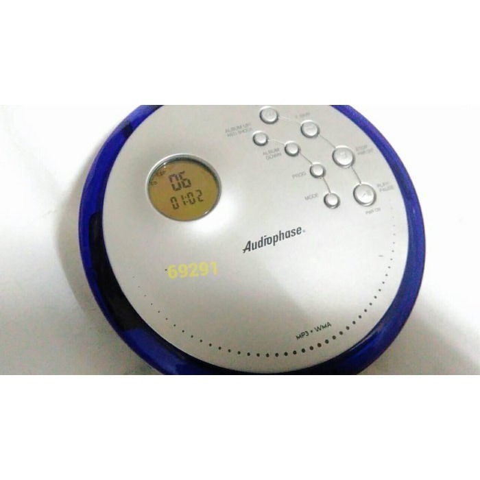 A牌CD隨身聽~外觀新功能正常可讀取播放CD/MP3二種光碟片，CD播放器，CD隨身聽-細節圖6