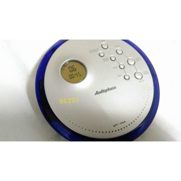 A牌CD隨身聽~外觀新功能正常可讀取播放CD/MP3二種光碟片，CD播放器，CD隨身聽-細節圖8