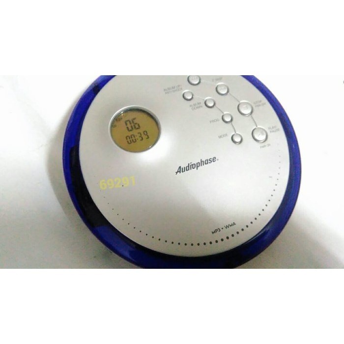 A牌CD隨身聽~外觀新功能正常可讀取播放CD/MP3二種光碟片，CD播放器，CD隨身聽-細節圖9