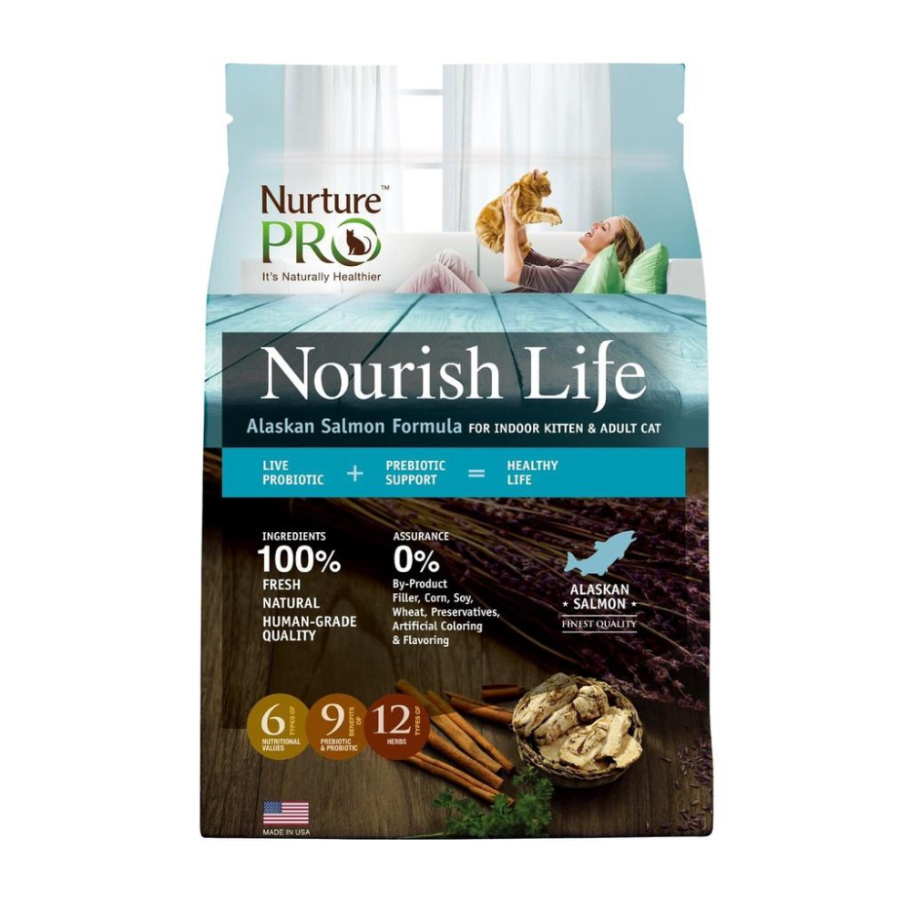 肉球雜貨舖 Nurture PRO 天然密碼 美國天然糧 無麥麩貓飼料 貓飼料 低敏 貓糧 幼貓 成貓 熟齡貓-細節圖4