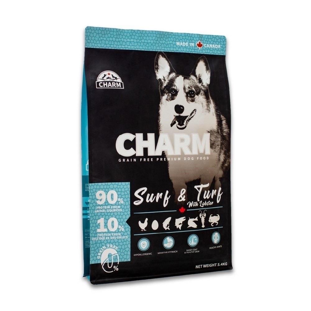 肉球雜貨舖 野性魅力 CHARM 幼犬 成犬 海陸龍蝦盛宴 天然飼料 犬糧 狗飼料  狗主食 挑嘴-細節圖4