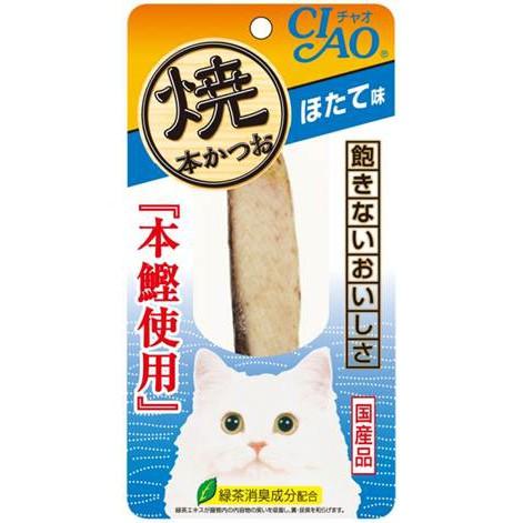 肉球雜貨舖 日本 CIAO 本鰹燒 魚柳條 燒鰹魚 貓魚條 吻仔魚 干貝 昆布高湯 海鮮 貓零食 除臭 台灣代理正貨-細節圖3