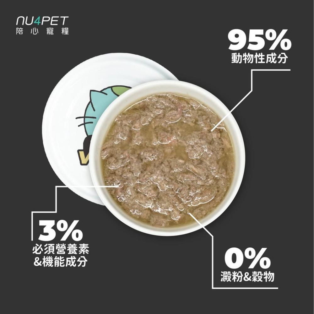 肉球雜貨舖 陪心寵糧 世界風主食罐 【英式馬鈴薯鮪魚】80g無膠主食罐 貓罐 貓罐頭 貓咪罐頭 超級主食罐 貓主食罐-細節圖2