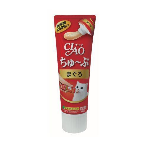 肉球雜貨舖 日本公司貨 CIAO 日本啾嚕管狀肉泥 貓肉泥 貓零食 貓肉泥 化毛膏 啾嚕肉泥膏 水分補給 Ciao肉泥-細節圖2