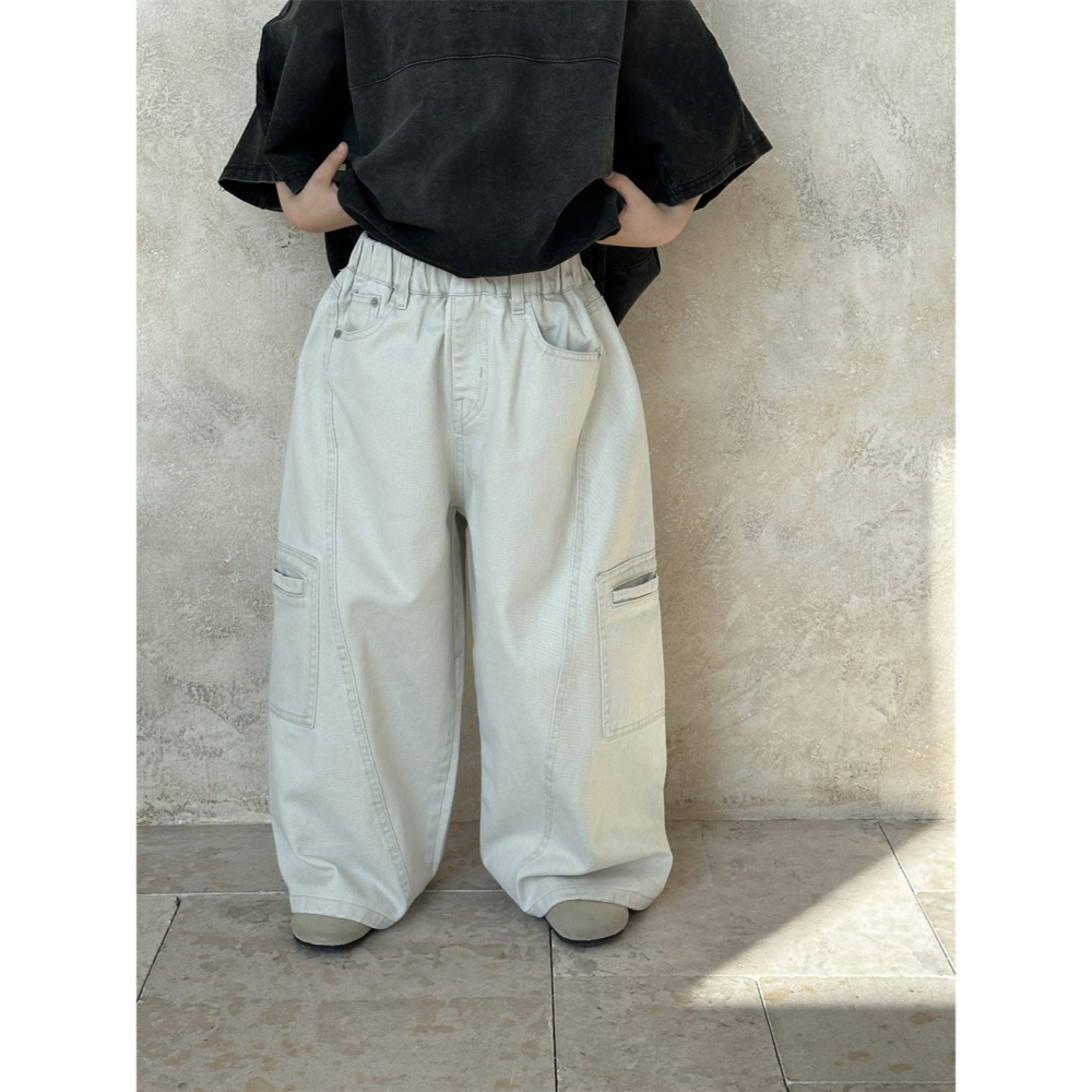 百搭水洗棉時尚長褲S502208-細節圖2