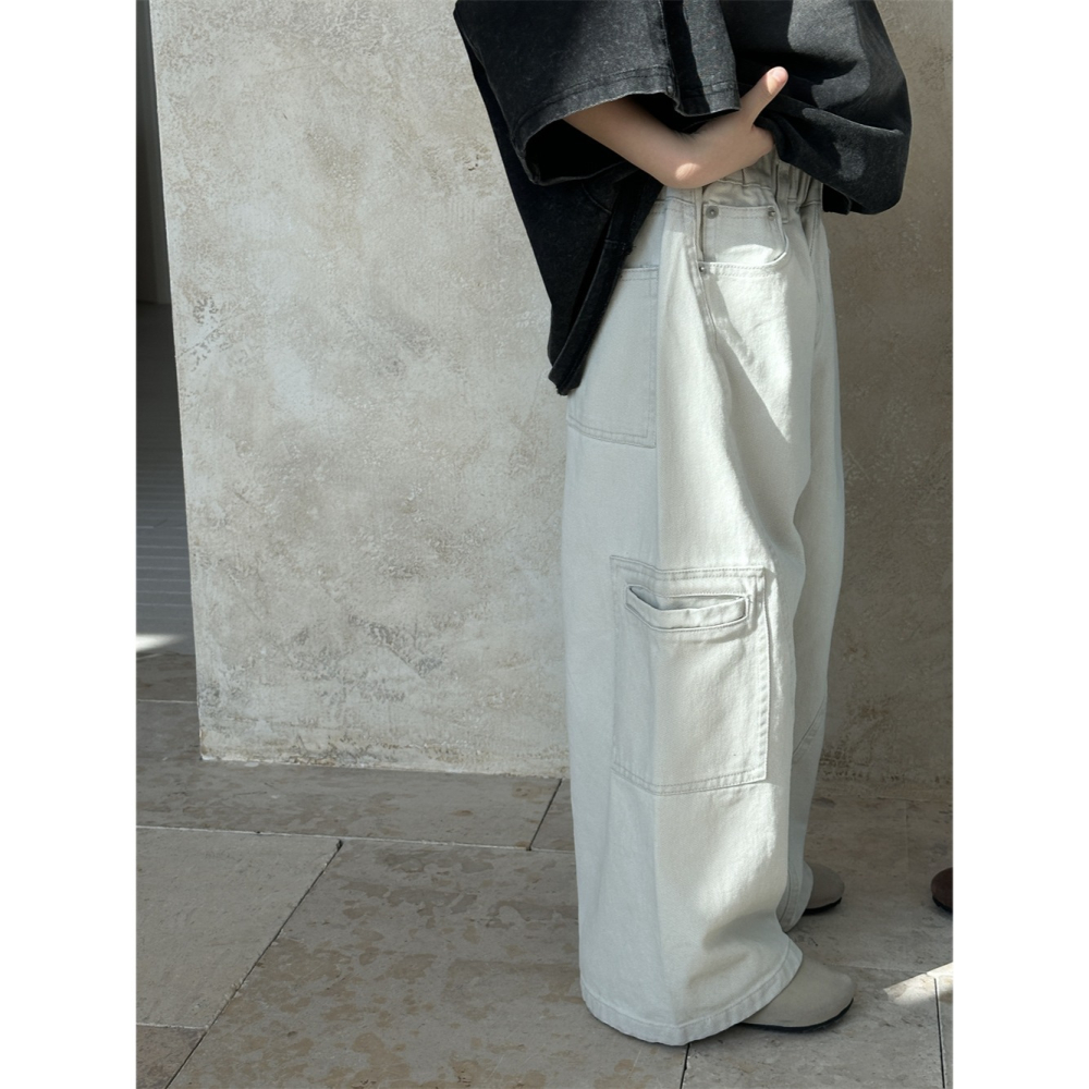 百搭水洗棉時尚長褲S502208-細節圖3