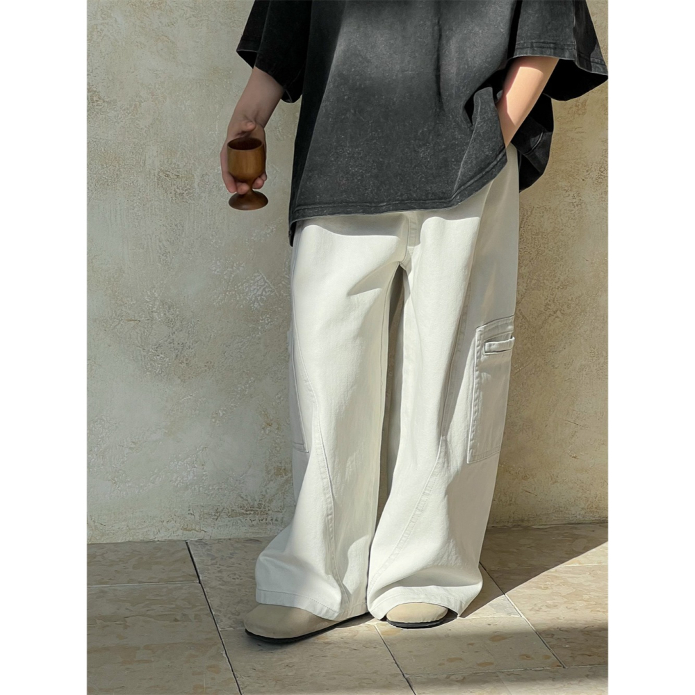 百搭水洗棉時尚長褲S502208-細節圖8