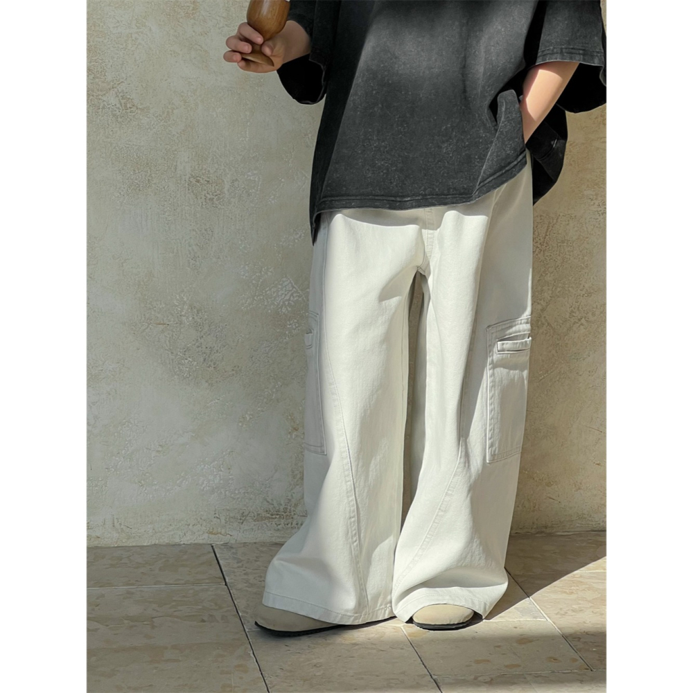 百搭水洗棉時尚長褲S502208-細節圖9