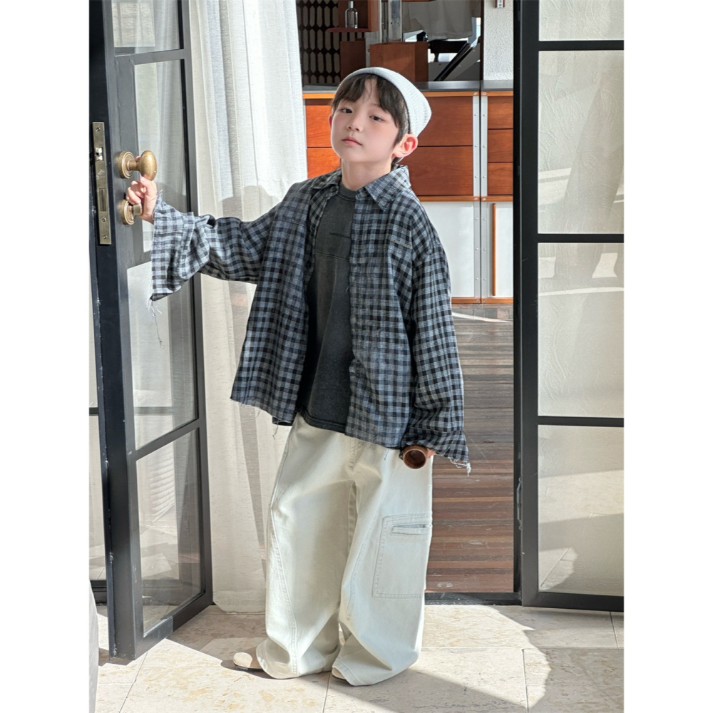 百搭水洗棉時尚長褲S502208-細節圖10