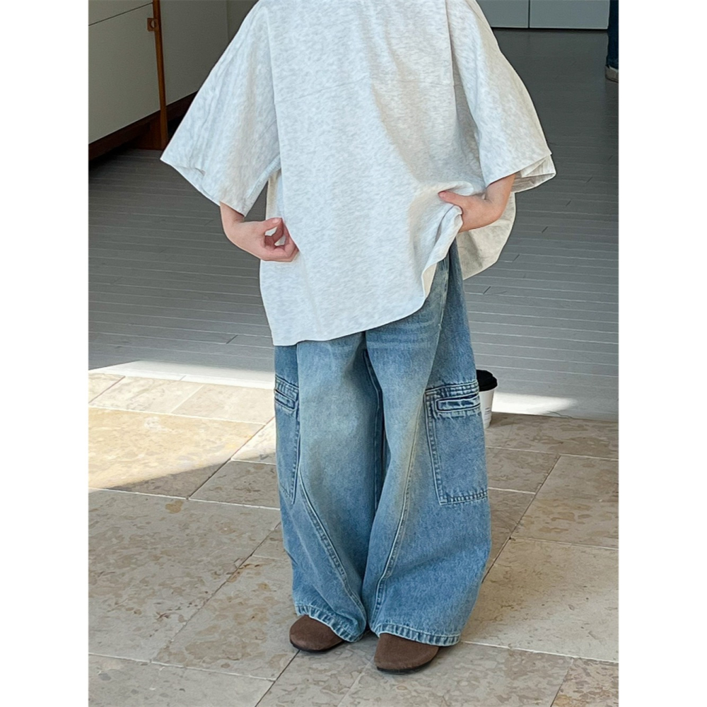 直筒牛仔褲S502211-細節圖3