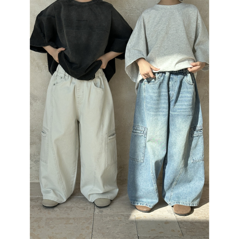 直筒牛仔褲S502211-細節圖4