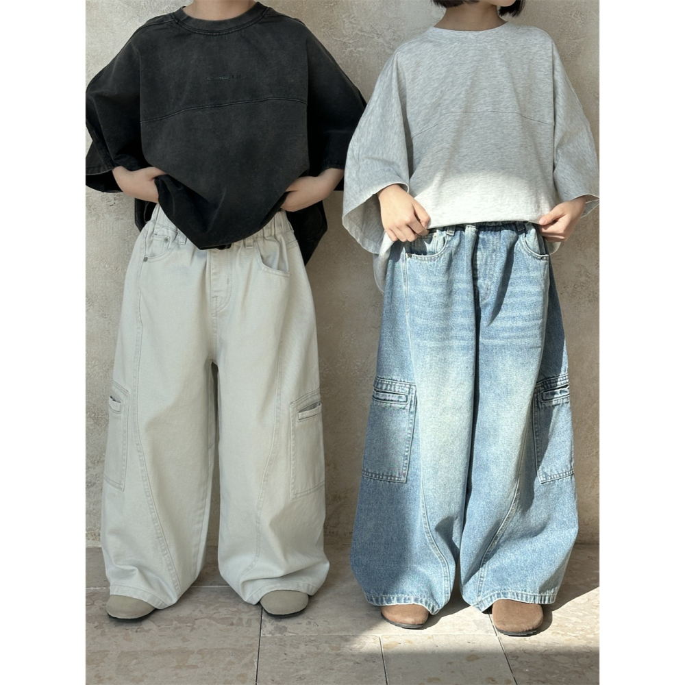 直筒牛仔褲S502211-細節圖6