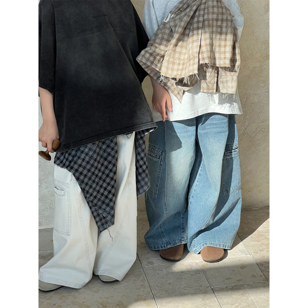 直筒牛仔褲S502211-細節圖10