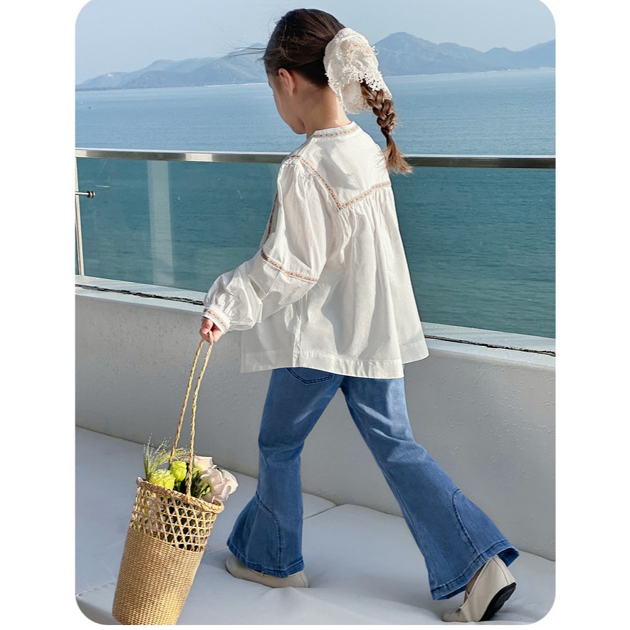休閒牛仔喇叭褲S502222-細節圖11