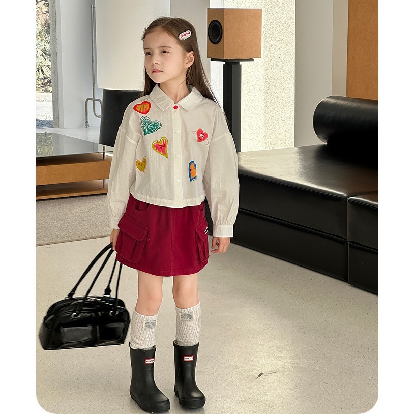 親子童趣可愛襯衫S502334-細節圖3