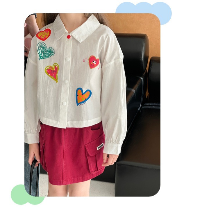 親子童趣可愛襯衫S502334-細節圖4