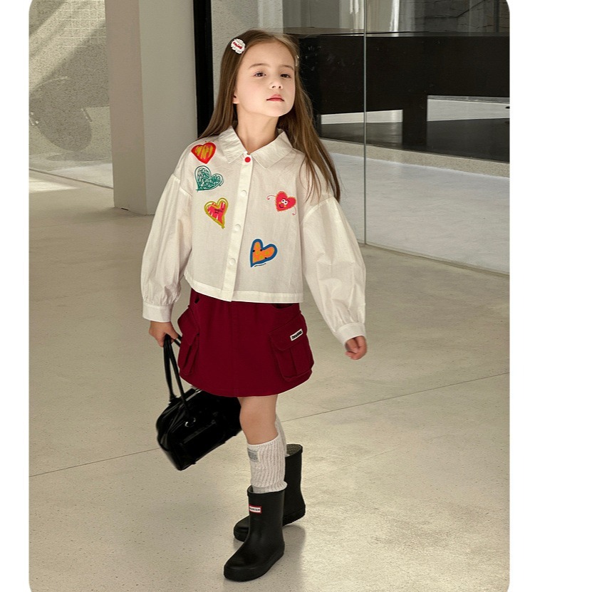 親子童趣可愛襯衫S502334-細節圖6