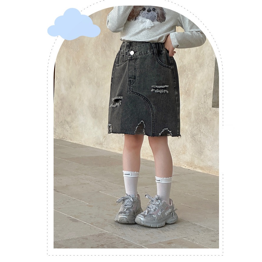 親子個性牛仔裙S502434-細節圖6