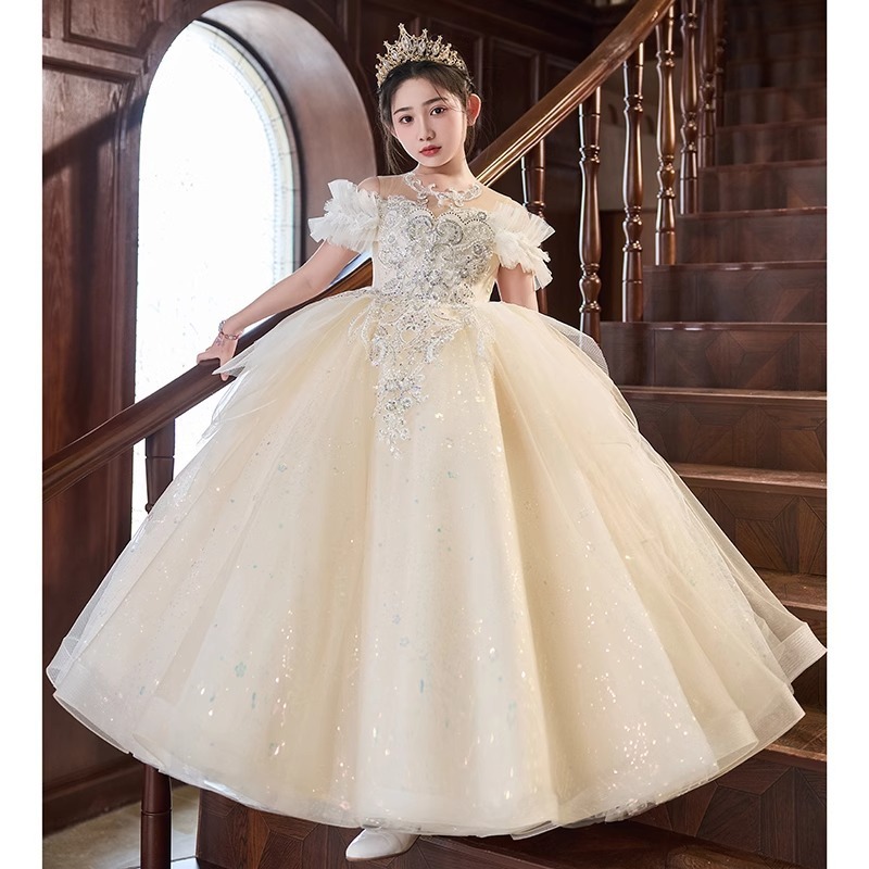 亮片刺繡禮服裙S503134-細節圖3